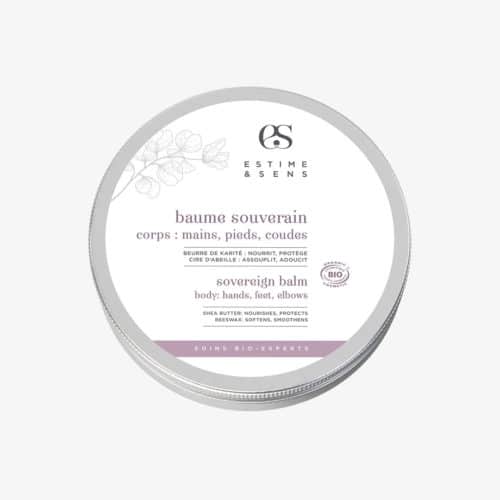 Baume souverain - baume hydratant corps certifié bio - Estime et Sens