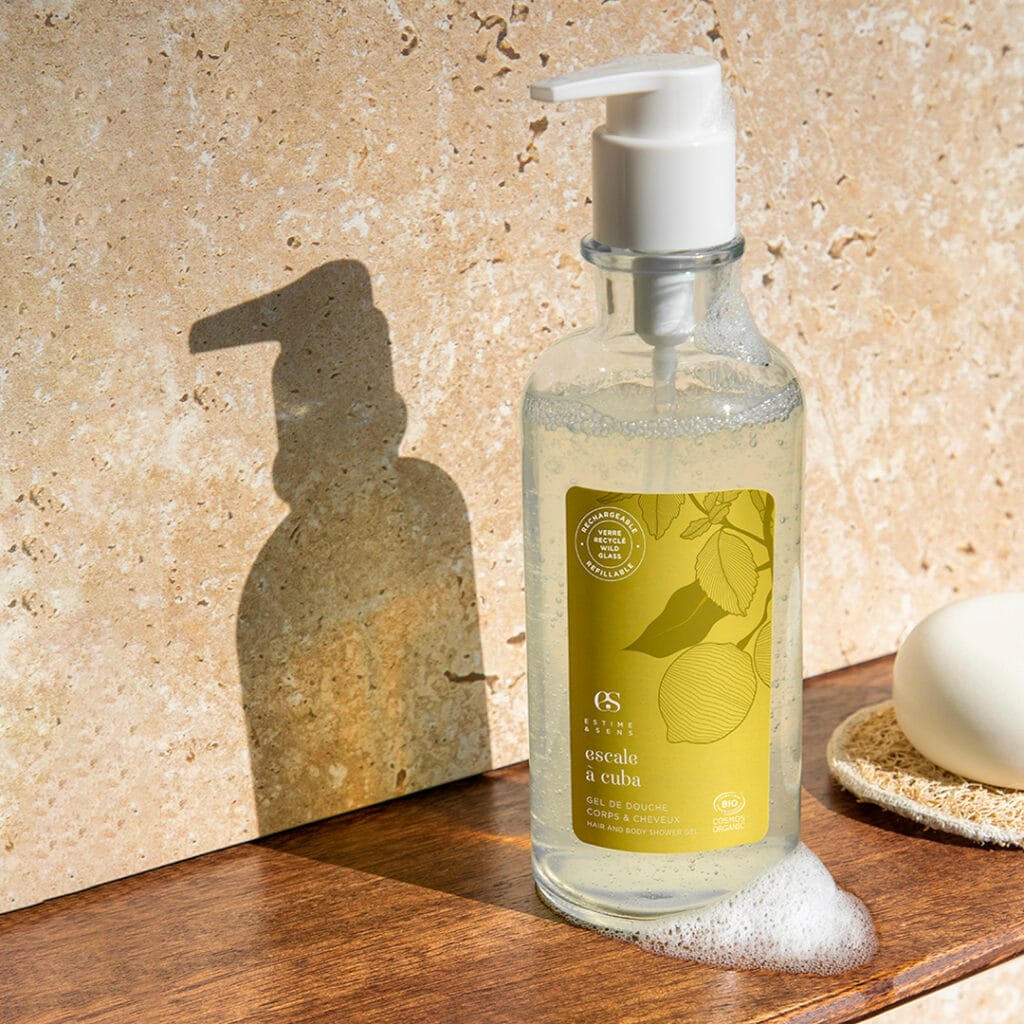 Visuel gel de douche-fiche produit-escale à cuba