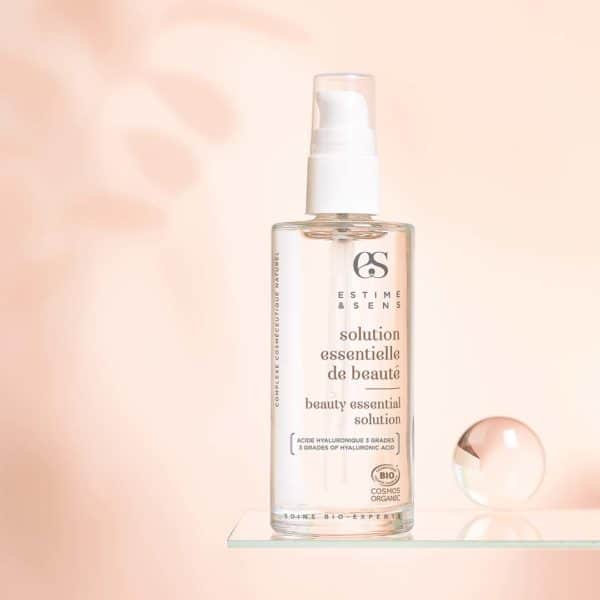 solution essentielle de beauté et ombre