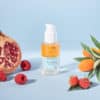 huile bi phase hydra-éclat shooting avec fruits