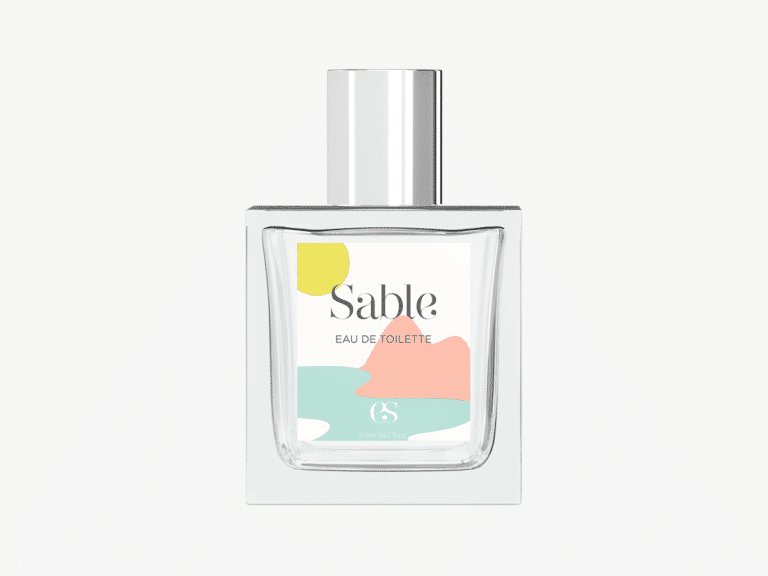visuel eau de toilette sable